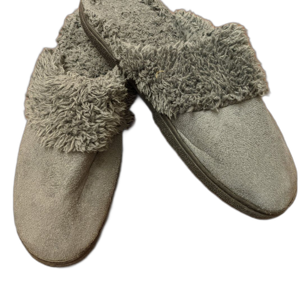 Blue/Gray Isotoner Slippers Ladies size US 8.5 to 9